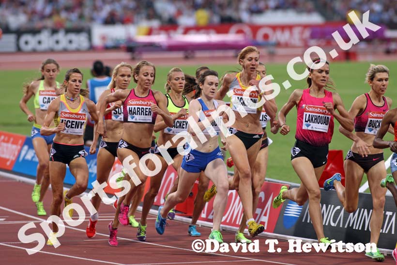 1500 metres,  2013 IAAF Diamond League, Sainsbury's Anniversary Games, Queen Elizabeth Olympic Park, London.